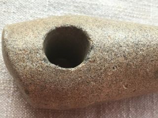 Ancient Stone Neolithic Skeuomorph - Fatjanovo Culture Granite Battle Axe Hammer 11