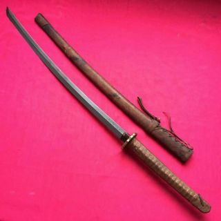 Ww2 Military Japanese Army Nco.  Sword Folded Steel Samurai Katana Saber