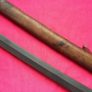 WW2 Military Japanese Army Nco.  Sword Folded Steel Samurai Katana Saber 4