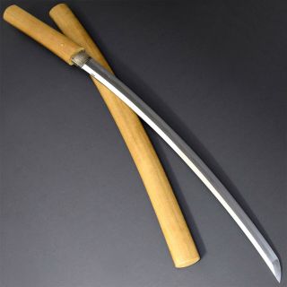 Antique Nihonto Japanese Katana Sword Wakizashi Hisamichi 久道 Signed Shirasaya Nr