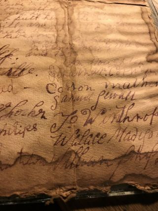 SALEM WITCH TRIALS DEATH WARRANT FOR MARTHA CAREY 3