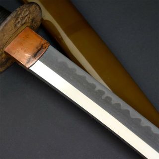 Authentic NIHONTO JAPANESE SAMURAI KATANA SWORD WAKIZASHI w/KOSHIRAE ANTIQUE NR 2