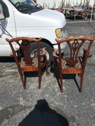 A Chippendale Armchair Dining Room Chairs 6
