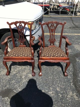 A Chippendale Armchair Dining Room Chairs 7