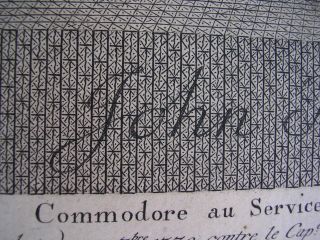 JOHN PAUL JONES 1779 Engraving by CARL GUTTENBERG after C.  J.  NOTTE.  (VERY RARE) 9
