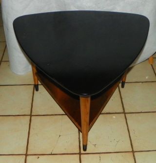 Mid Century Lane Acclaim Guitar Pick Triangle End Table / Side Table (cs - T614)