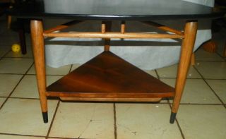 Mid Century Lane Acclaim Guitar Pick Triangle End Table / Side Table (CS - T614) 5