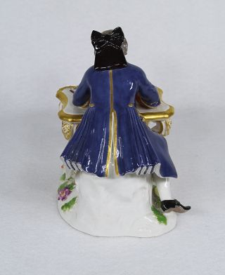 Antique Meissen Porcelain Figure Courting Gentleman ' The Letter Writer ' 10