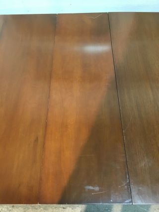 Drexel Mid Century Modern Dining Table w/ 2 Leaves 3