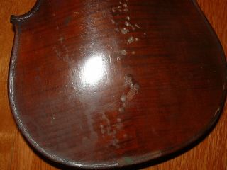 Antique Violin body Italian Violin Joannes Maria Valenzano Rome,  1800 ' s OR OLDE 4