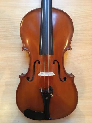 Very Good French Violin,  C1920,  Probably E.  Blondelet,  Oil Varnish,  Video