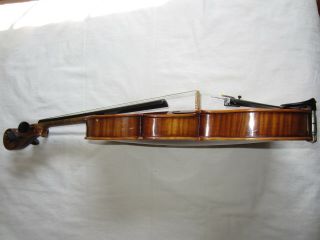 Antique 4/4 German Violin WILHELM DUERER 1905 Eisleben Old Vintage Fiddle 5