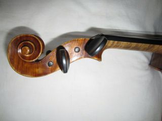 Antique 4/4 German Violin WILHELM DUERER 1905 Eisleben Old Vintage Fiddle 8