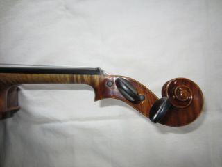 Antique 4/4 German Violin WILHELM DUERER 1905 Eisleben Old Vintage Fiddle 9
