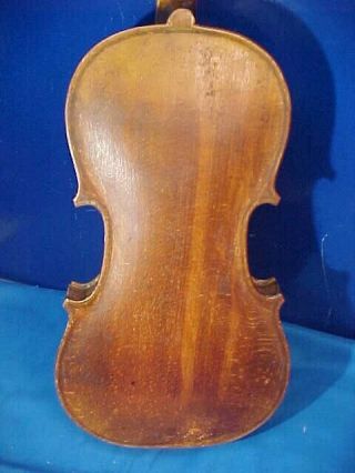 Early 20thc CARVED LIONS HEAD Style VIOLIN Made in GERMANY 5