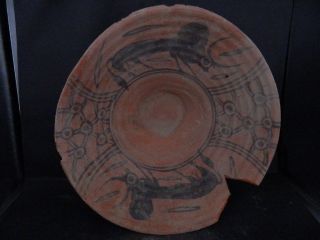 Ancient Large Size Teracotta Painted Bowl With Bulls Indus Valley 2500 BC Ik840 4