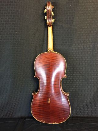 Fine Antique Full Size German Violin Joseph Guarnerius 1721 For Restoration