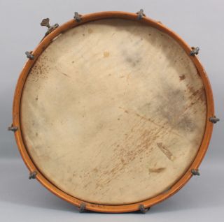 Antique 19thC John C.  Haynes Boston,  Birdseye Maple,  Field Snare Drum,  NR 11