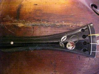 ANTIQUE STAMPED STAINER 4/4 VIOLIN W/ A GORGEOUS TIGER MAPLE BACK NOTHING INSIDE 7