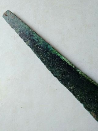 Ancient Bronze Knife Blade Bronze Age Circa 1100 BC 3