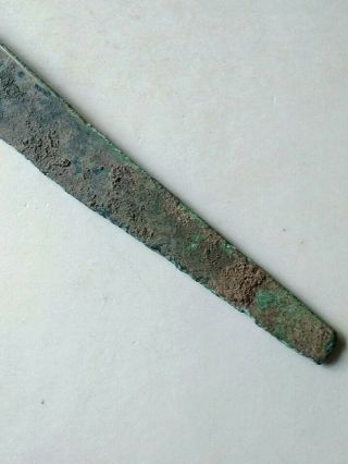 Ancient Bronze Knife Blade Bronze Age Circa 1100 BC 6