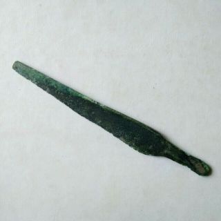 Ancient Bronze Knife Blade Bronze Age Circa 1100 BC 7