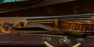 A stunning fine old violin labeled Carlo Bergonzi 1742.  sound. 9