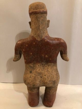 Large RARE Pre Columbian standing male figure, 5