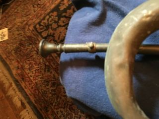 Two Antique Rotary Trumpets for Repair and or Parts 6
