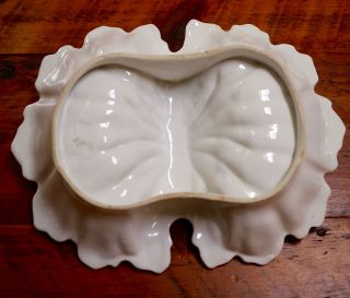 Vintage Antique German LOBSTER Crawfish Porcelain Painted Serving Tray Dish Bowl 6