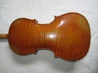 Antique German Violin Januarius Gagliano For Repair Luthier Old Vintage Fiddle