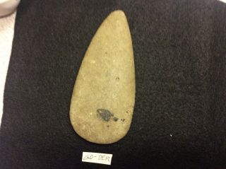 (gd - Der) Pre - Columbian Southern Arawak Celt 300bc - 900ad