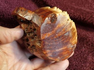 VINTAGE WELL MADE BURL WOOD DRINKING CUP KUKSA FOLK ART SCANDINAVIA 5