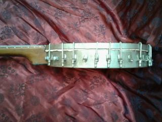 Rare J.  B.  Schall banjo made for J.  E.  Henning 1880s? Chicago for repair/project 10