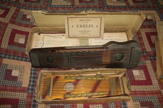 Antique / Vintage Ukelin & Marxochime Musical Instruments