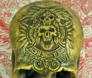 Ritual Skull Thai Amulet Talisman Magic mystic Voodoo occult Shaman Lucky Fetish 7