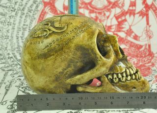 Ritual Skull Head God Elephant Tattoo Thai Amulet Talisman Magic Voodoo occult 12