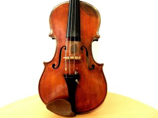 VIOLIN -,  Old Violin,  ITALY,  Label Antonio Guadagnini,  4/4 - back 35,  6 2