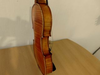 VIOLIN -,  Old Violin,  ITALY,  Label B.  Caruana Marsigliese,  4/4, 10