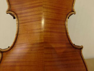 VIOLIN -,  Old Violin,  ITALY,  Label B.  Caruana Marsigliese,  4/4, 6