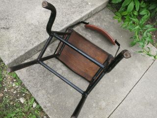 Vintage RARE Architect Industrial Drafting Desk Table Chair 8