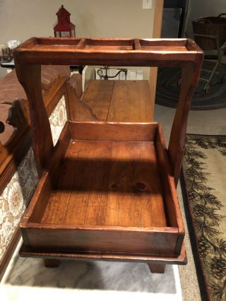 Antique Cobblers Tool Tote Caddy