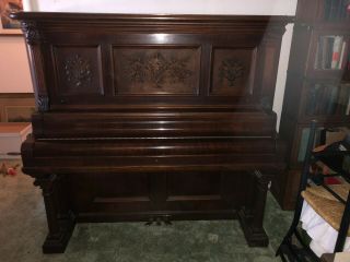 Vintage piano,  1901 conover cabinet grand 2