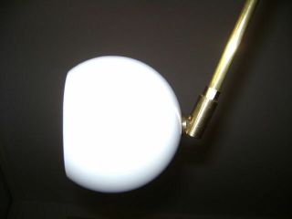 4 - Ball GLOBE Adjustable CEILING LIGHT or WALL SCONCE Mid Century DECO Atomic 50s 10