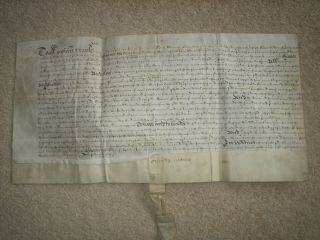 1635 Carles First Little Hyde Braintree Essex 17th C.  House & Yard Document