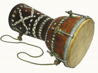 Afghan Traditional Folk Musical Instrument Goblet Drum Tombak Zerbaghali No:17/c