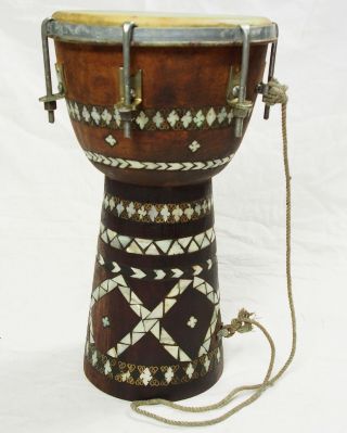 Afghan traditional Folk musical instrument Goblet drum tombak Zerbaghali No:17/C 2
