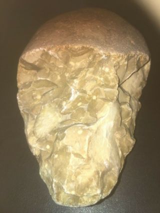 Large Early Palaeolithic Flint Hand Axe (uk)
