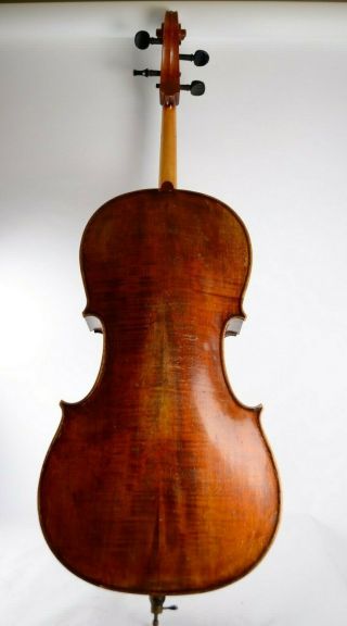 Antique 19th Century 4/4 Cello Made in Germany after Stradivarius 2