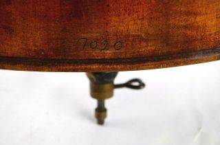 Antique 19th Century 4/4 Cello Made in Germany after Stradivarius 5